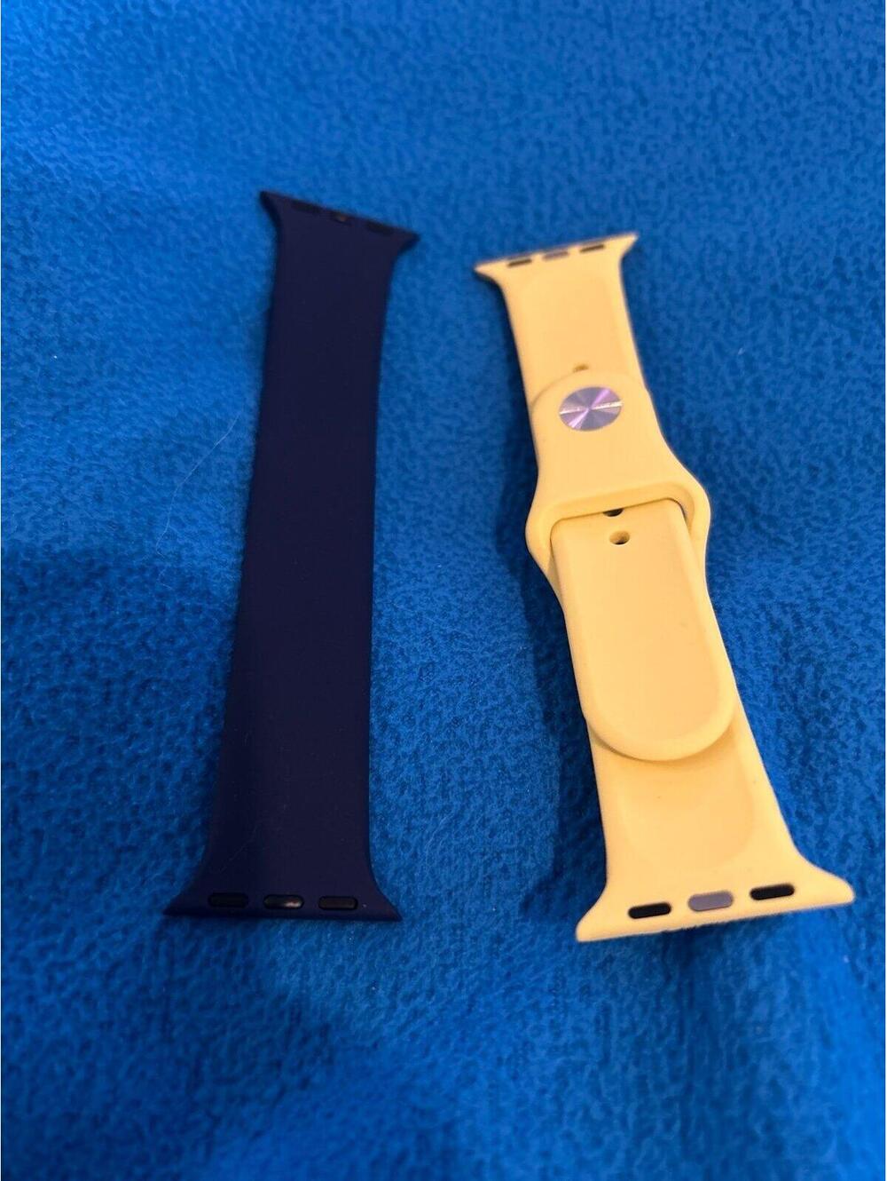 C405 silicone watch replacement strap band 38/40/41mm - Picture 2 of 2